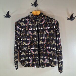 Straight To Hell | Platform Shoe Shirt | Size XL